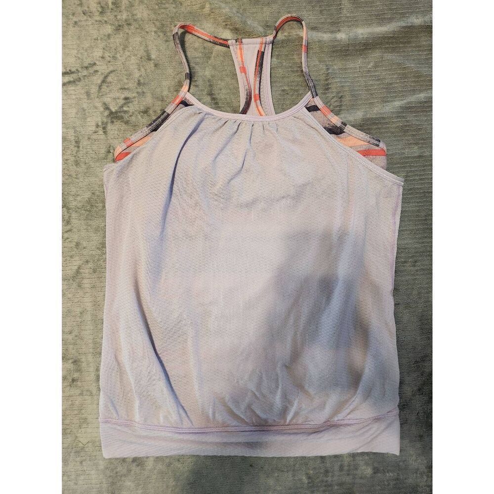 IVIVVA by LULULEMON Girls lavender purple double dutch tank top 14